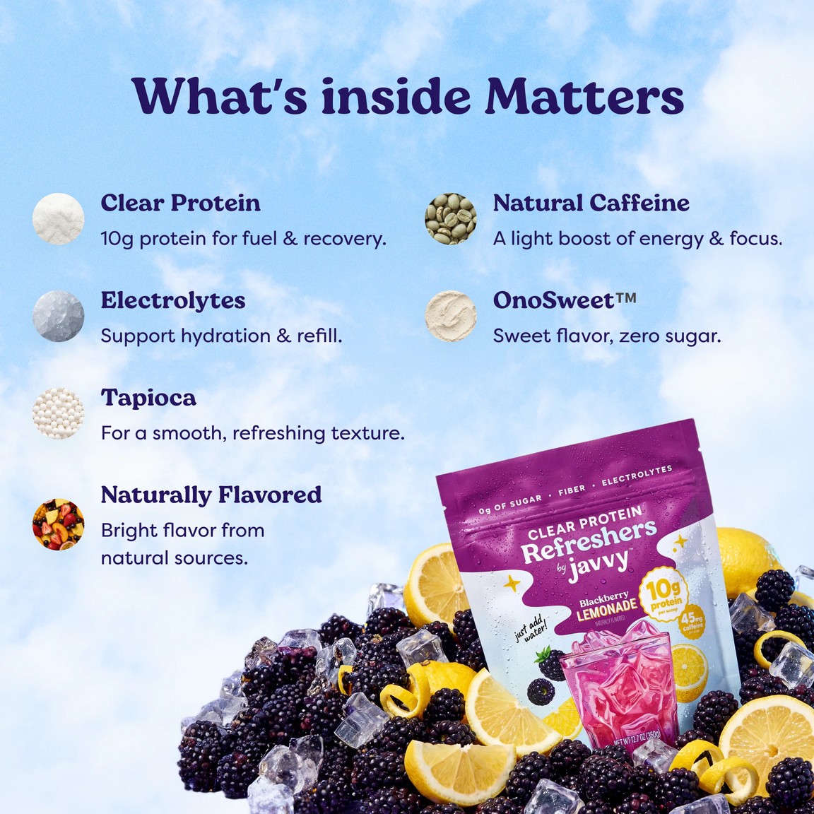 Javvy Protein Refreshers 3