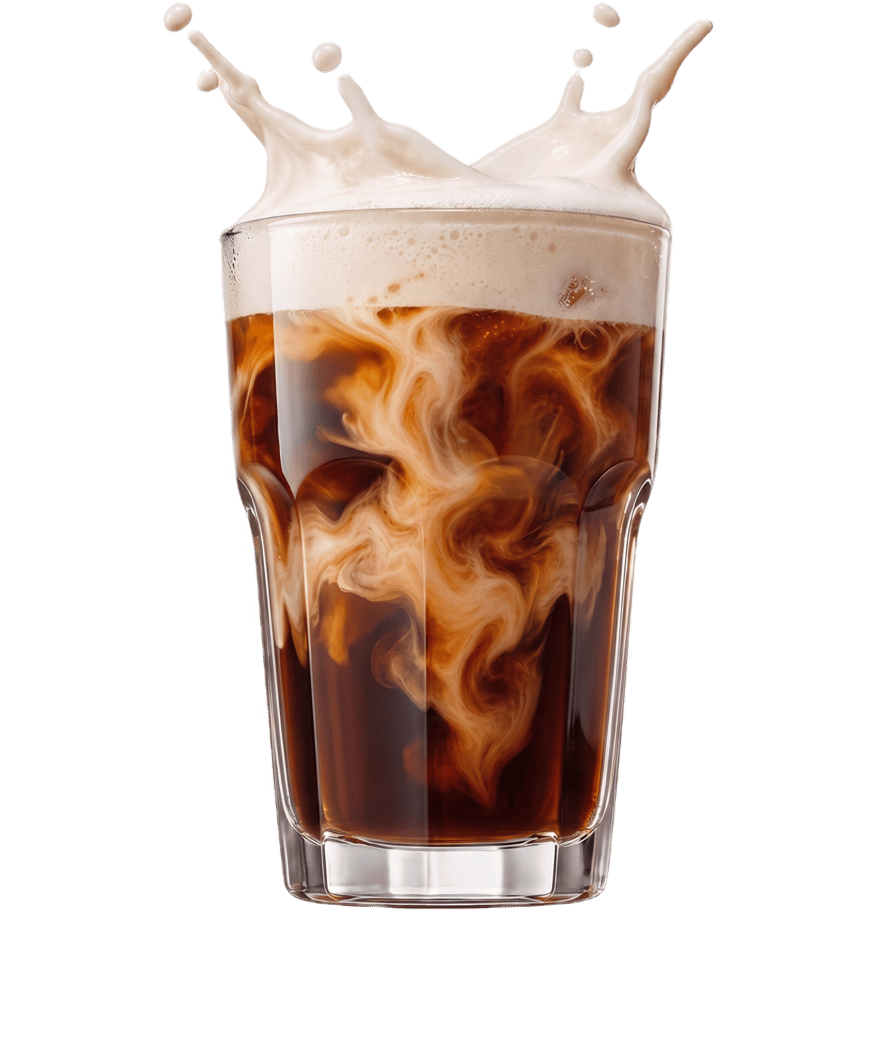 Iced coffee with Javvy Protein Creamer